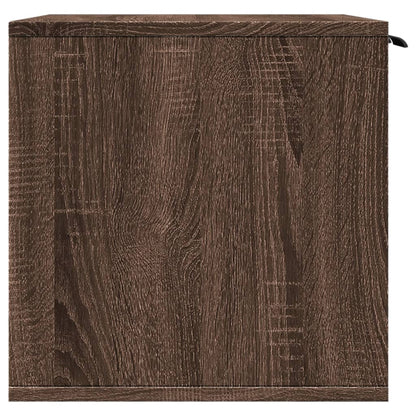 Kattemøbel Skap til kattetoalett Brun Eik 80x50x45 cm