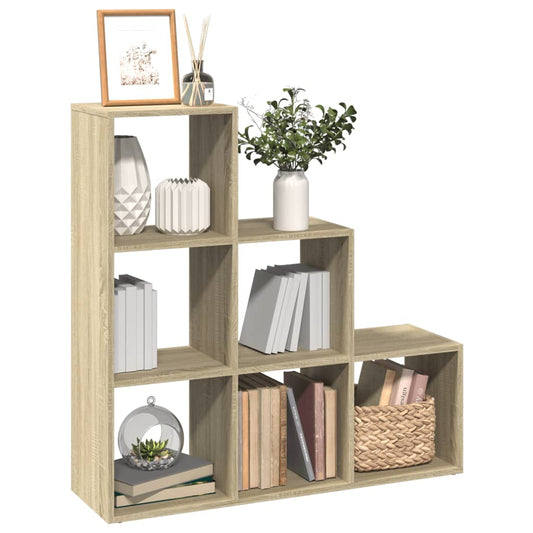 Bokhylle Sonoma Eik 3 lag 99x29x99 cm