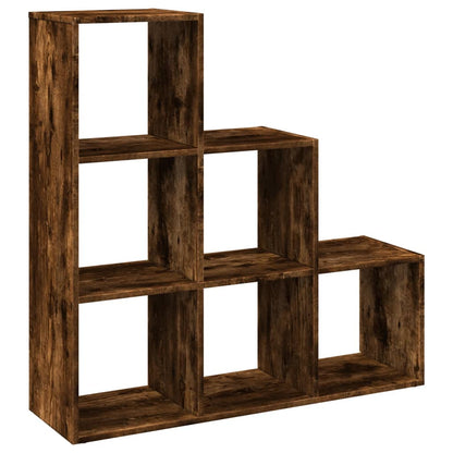 Bokhylle Svart 3 etasjer 99x29x99 cm