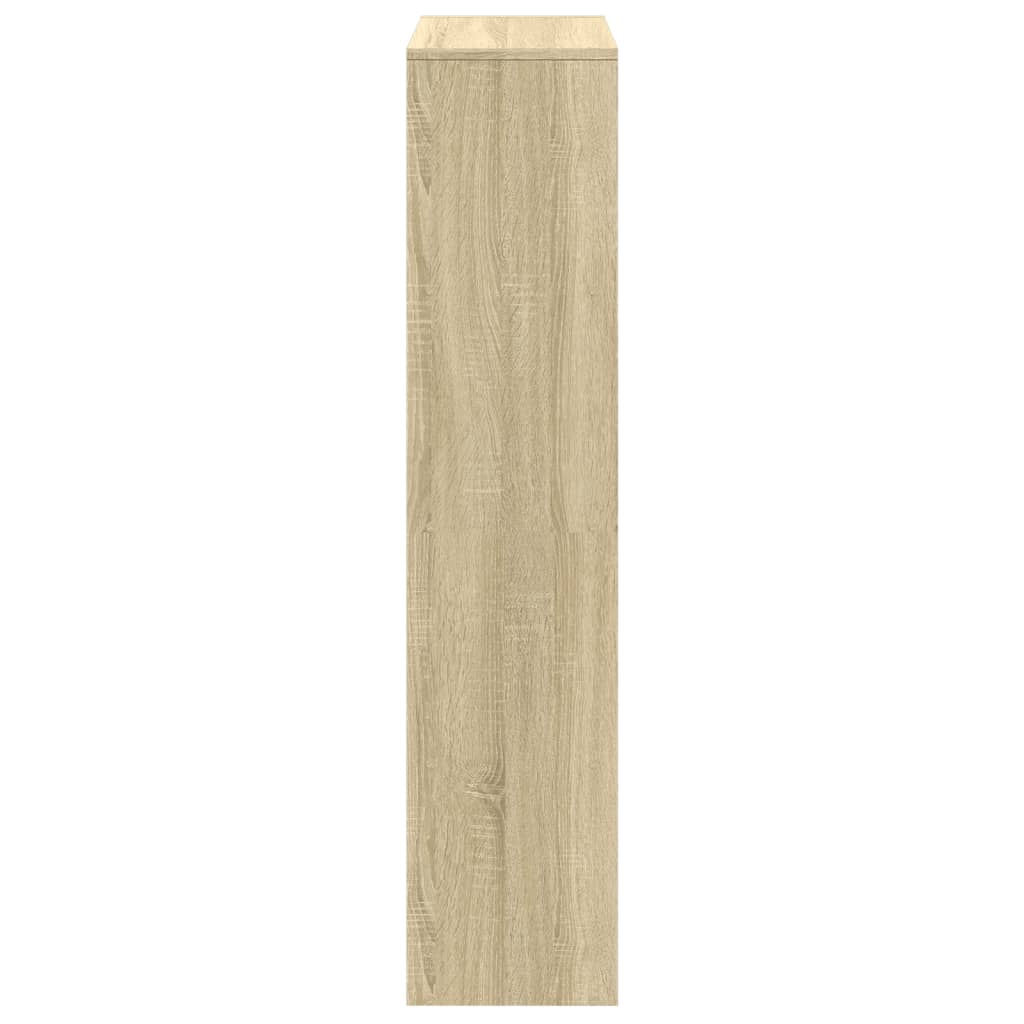 Bokhylle Sonoma Eik 4 etasjer 131,5x29x131,5 cm