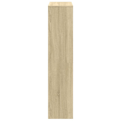Bokhylle Sonoma Eik 4 etasjer 131,5x29x131,5 cm