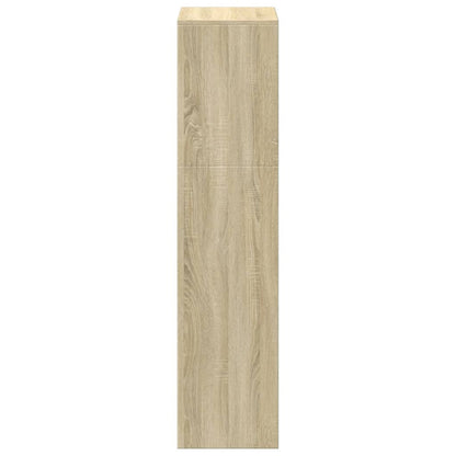 Bokhylle Sonoma Eik 3 lag 123x29x123 cm