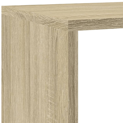 Bokhylle Sonoma Eik 4 etasjer 143,5x29x143,5 cm