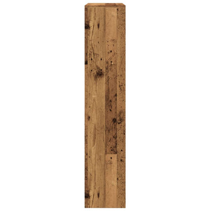 Bokhylle Gammelt Tre 4 etasjer 143,5x29x143,5 cm