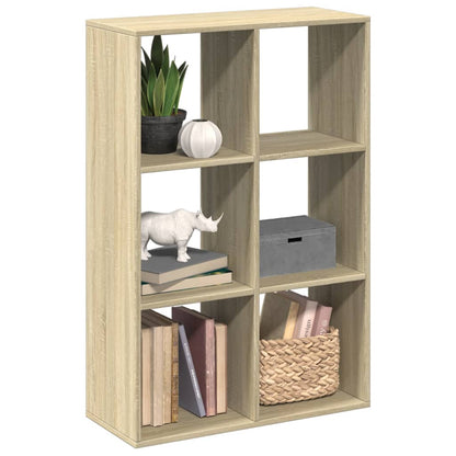Bokhylle Sonoma Eik 69,5x29x103,5 cm