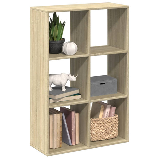 Bokhylle Sonoma Eik 69,5x29x103,5 cm