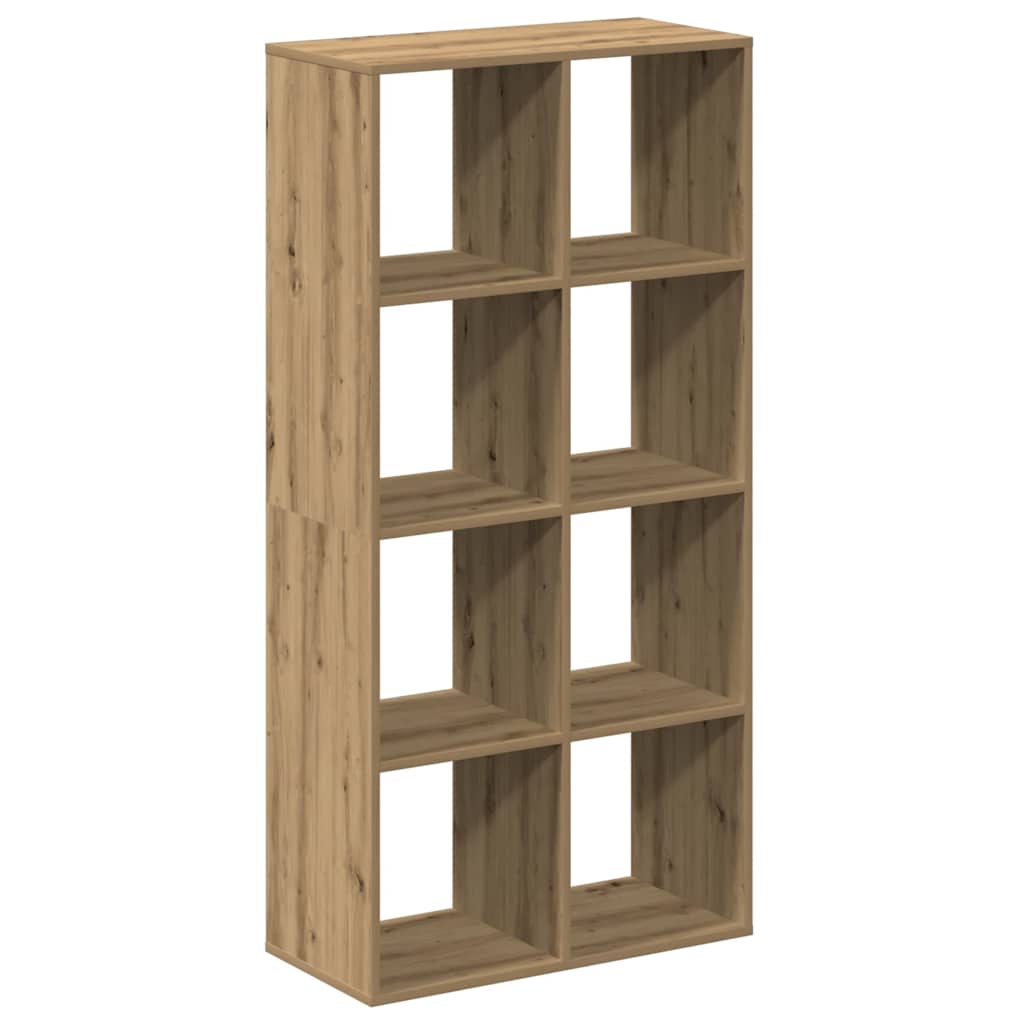 Bokhylle Brun Romdeler 69,5x29x137,5 cm