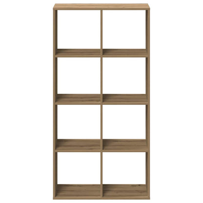 Bokhylle Brun Romdeler 69,5x29x137,5 cm