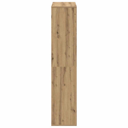 Bokhylle Brun Romdeler 69,5x29x137,5 cm