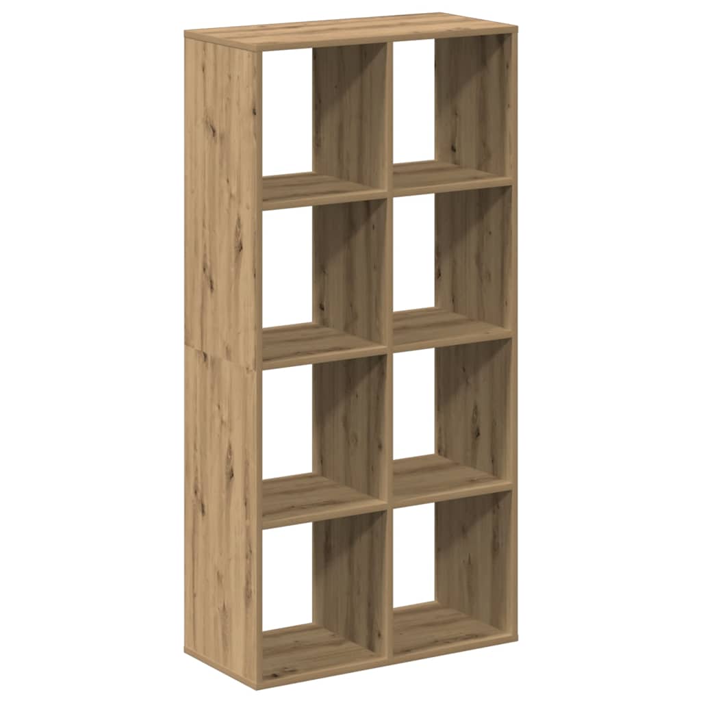Bokhylle Brun Romdeler 69,5x29x137,5 cm