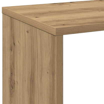 Bokhylle Brun Romdeler 69,5x29x137,5 cm