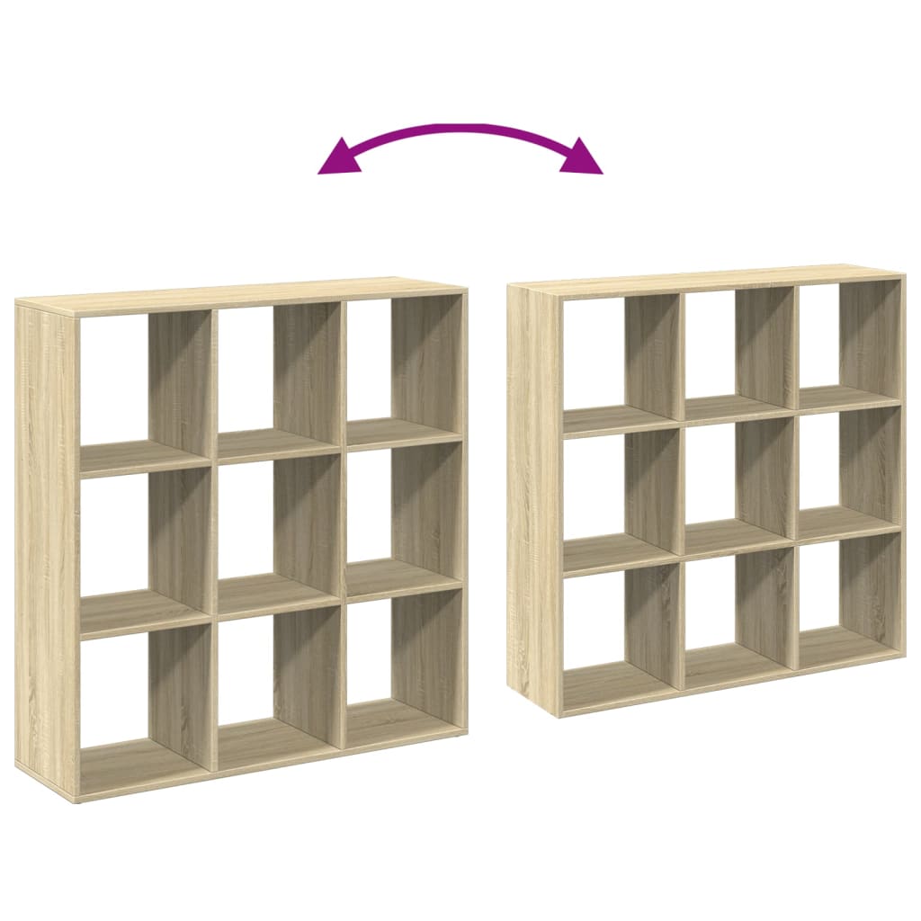 Bokhylle Sonoma Eik 102x29x103,5 cm