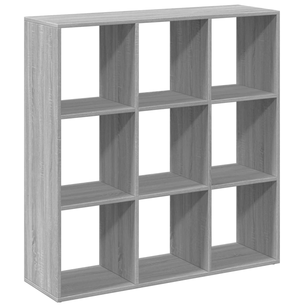 Bokhylle Sonoma Grå 102x29x103,5 cm