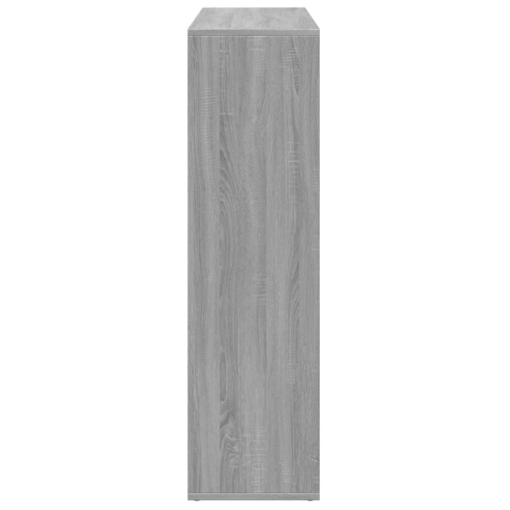 Bokhylle Sonoma Grå 102x29x103,5 cm