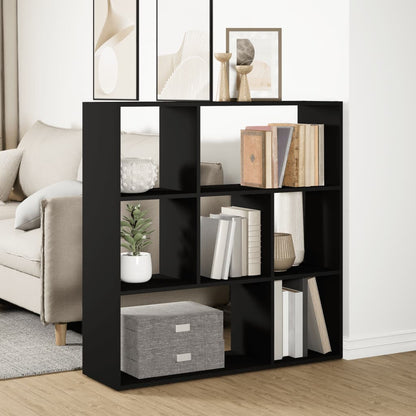 Bokhylle Svart 102x29x103,5 cm