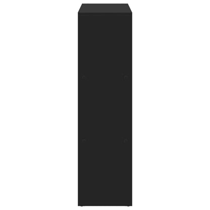 Bokhylle Svart 102x29x103,5 cm
