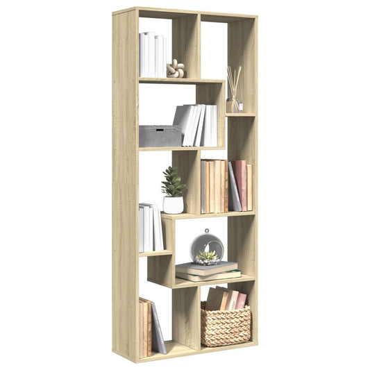 Bokhylle Sonoma Eik 67x25x161,5 cm