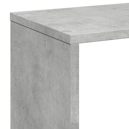 Bokhylle Betonggrå 67x25x161,5 cm