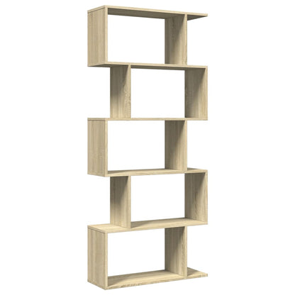 Bokhylle Sonoma Eik 5 lag 70x24x161 cm