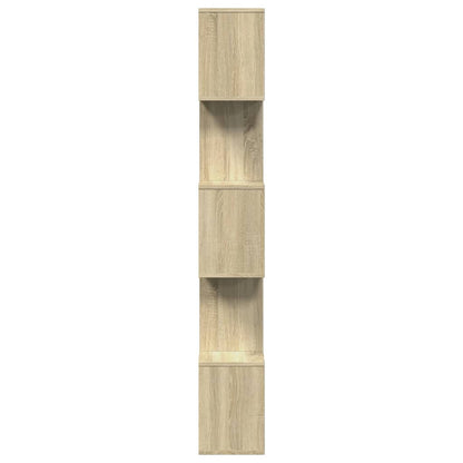 Bokhylle Sonoma Eik 5 lag 70x24x161 cm