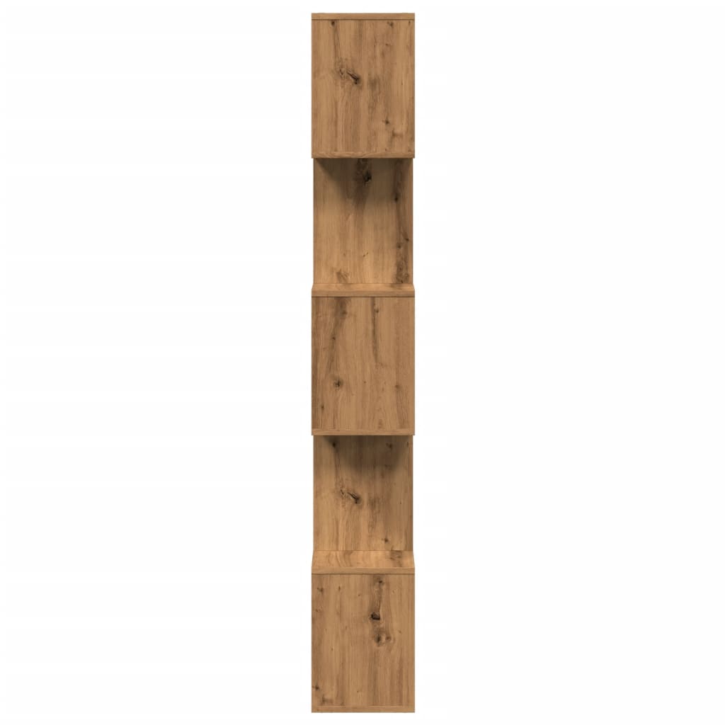 Bokhylle Brun Romdeler 5 lag 70x24x161 cm