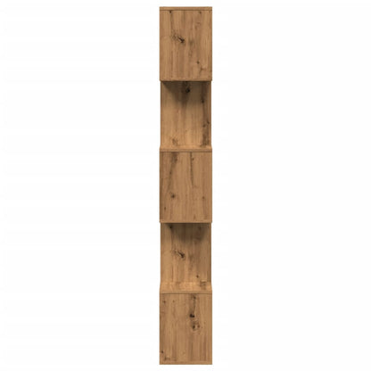 Bokhylle Brun Romdeler 5 lag 70x24x161 cm