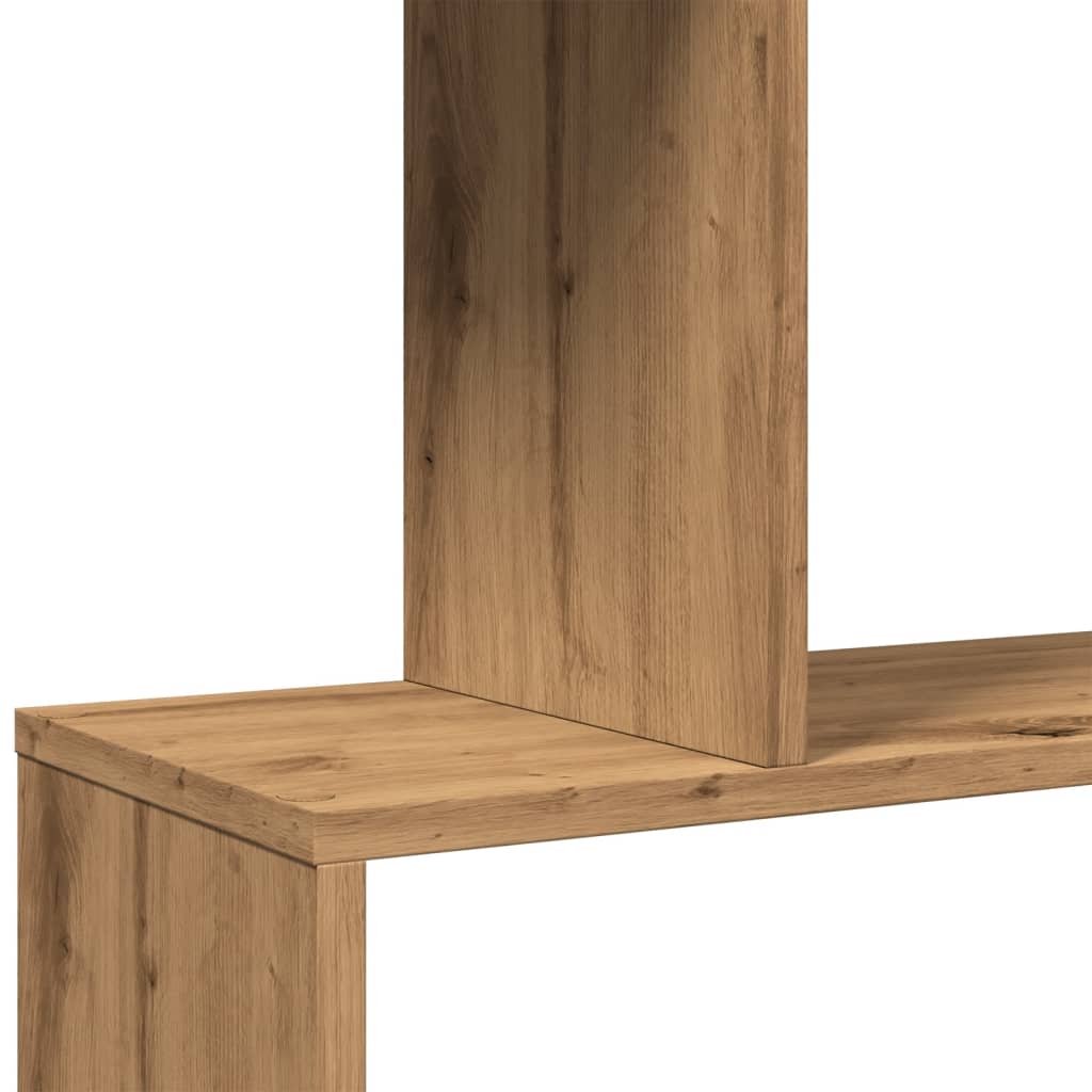 Bokhylle Brun Romdeler 5 lag 70x24x161 cm