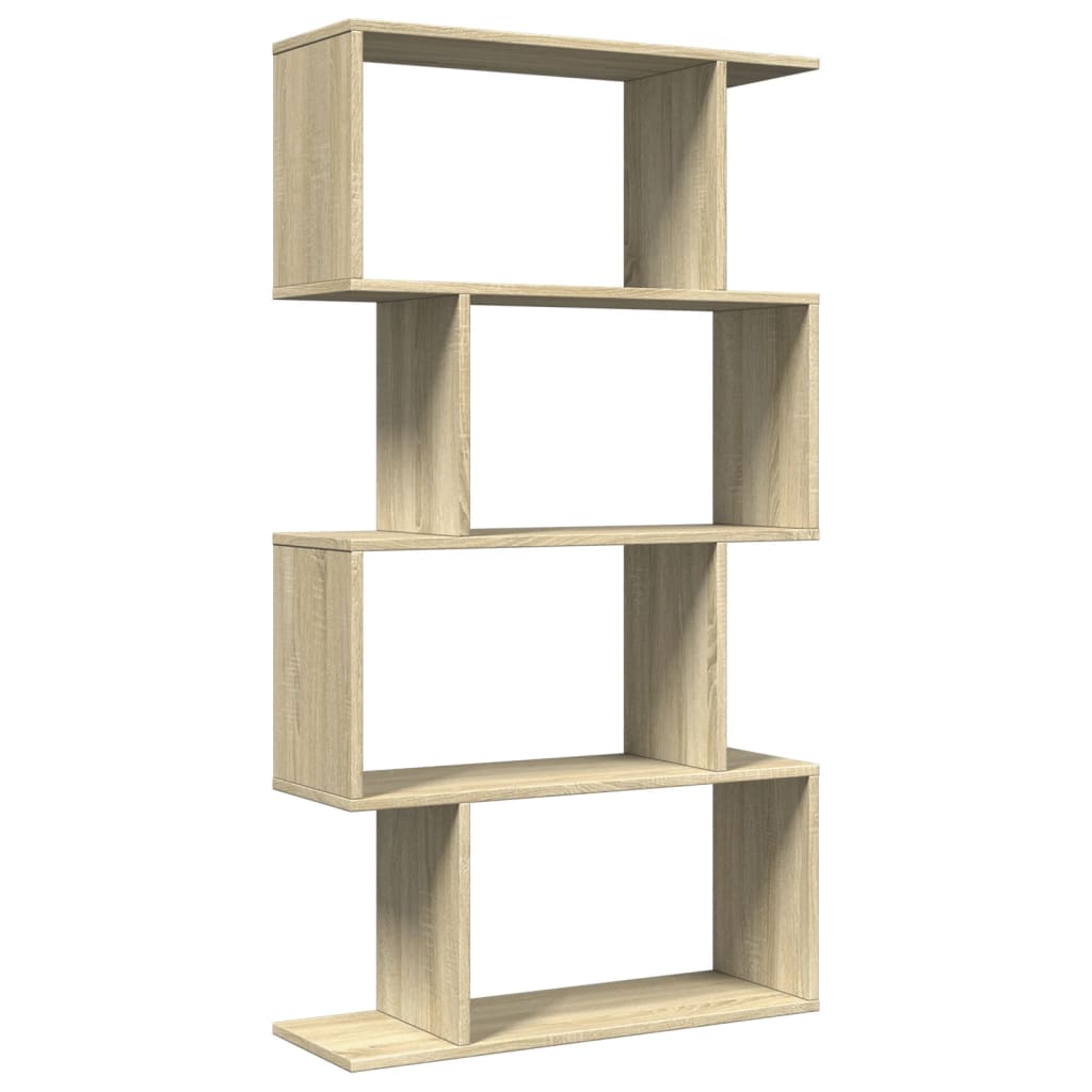 Bokhylle Sonoma Eik 4 lag 70x24x129 cm