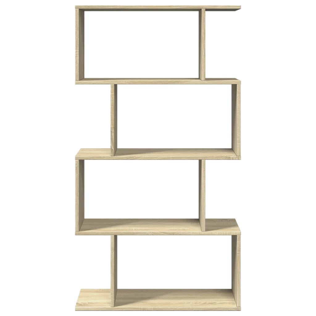 Bokhylle Sonoma Eik 4 lag 70x24x129 cm