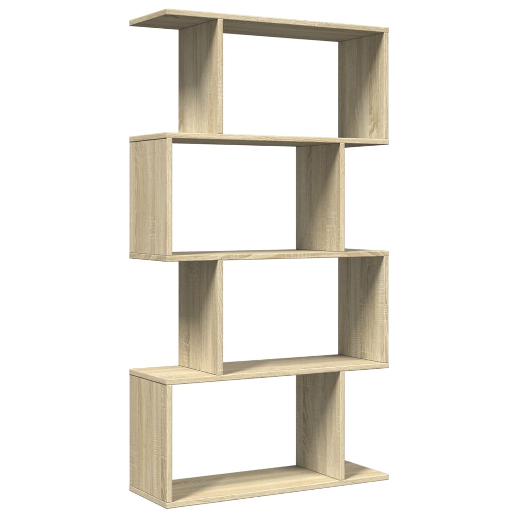 Bokhylle Sonoma Eik 4 lag 70x24x129 cm