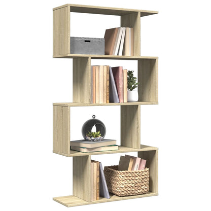Bokhylle Sonoma Eik 4 lag 70x24x129 cm