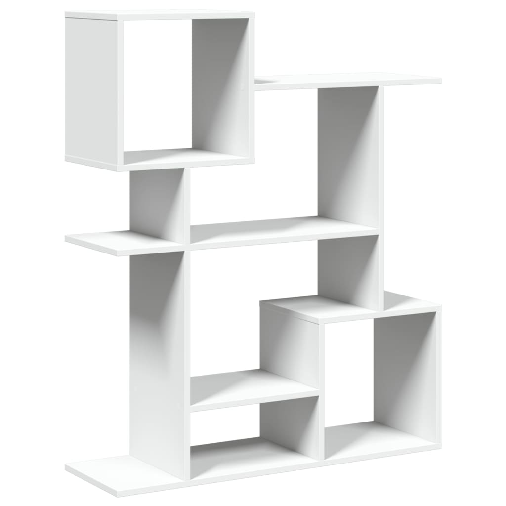 Bokhylle Hvit 92x29x112 cm