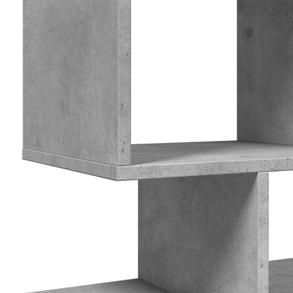 Bokhylle Betonggrå 92x29x112 cm