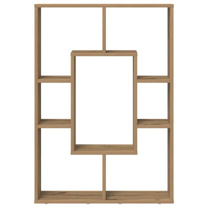 Bokhylle artisan eik 63x20x90 cm konstruert tre