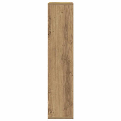 Bokhylle artisan eik 63x20x90 cm konstruert tre