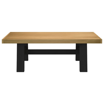 Salongbord Sofabord Tre heltre furu NOAIN A-formede ben 120x60x40 cm
