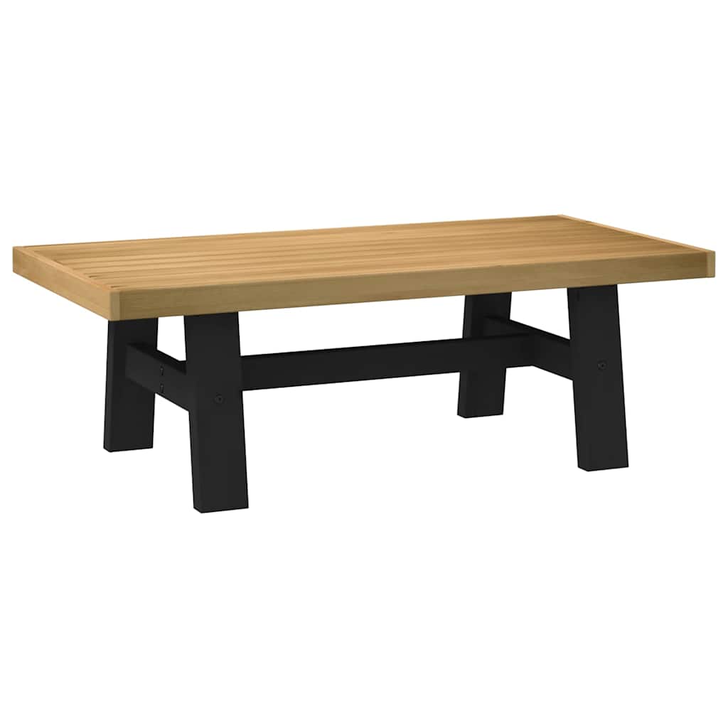Salongbord Sofabord Tre heltre furu NOAIN A-formede ben 120x60x40 cm