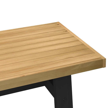 Salongbord Sofabord Tre heltre furu NOAIN A-formede ben 120x60x40 cm