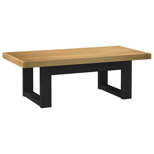Salongbord Sofabord Tre heltre furu NOAIN U-formede ben 120x60x40 cm