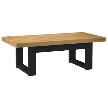 Salongbord Sofabord Tre heltre furu NOAIN U-formede ben 120x60x40 cm