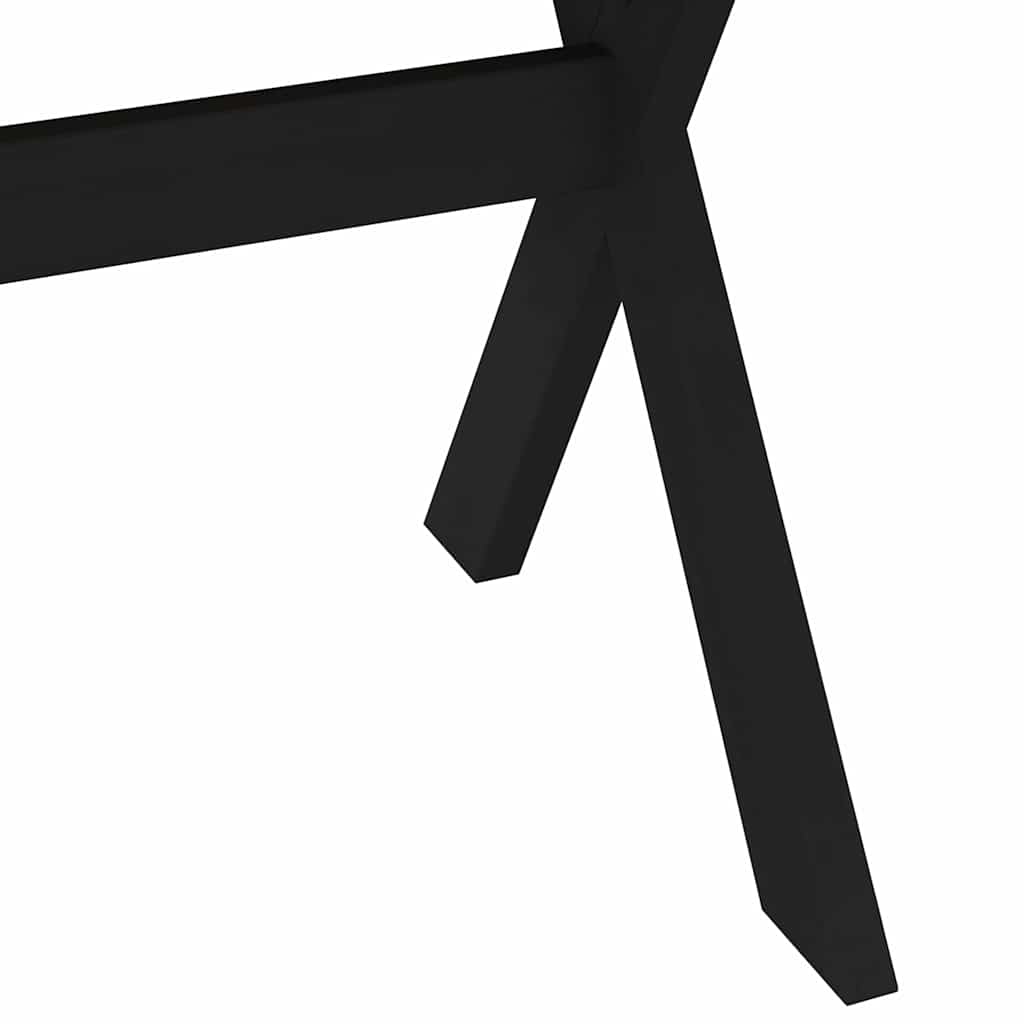 Spisebord Kjøkkenbord NOAIN X-formede ben 160x90x75 cm heltre furu