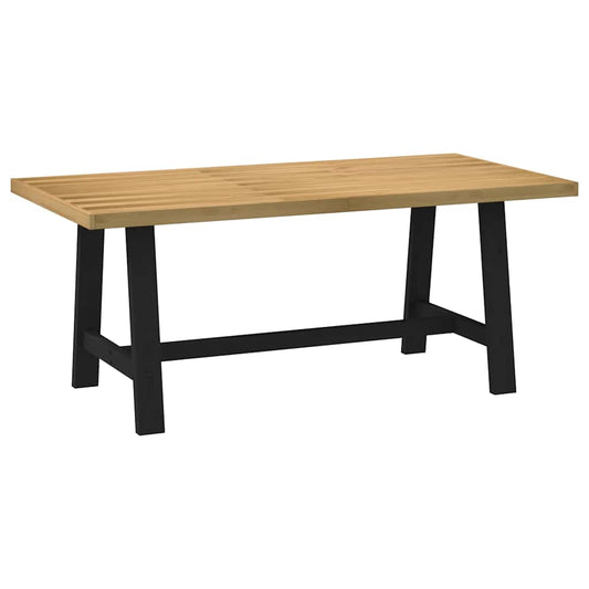 Spisebord Kjøkkenbord NOAIN A-formede ben 180x90x75 cm heltre furu