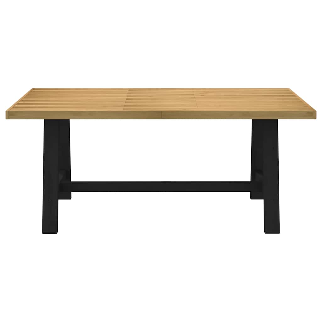Spisebord Kjøkkenbord NOAIN A-formede ben 180x90x75 cm heltre furu