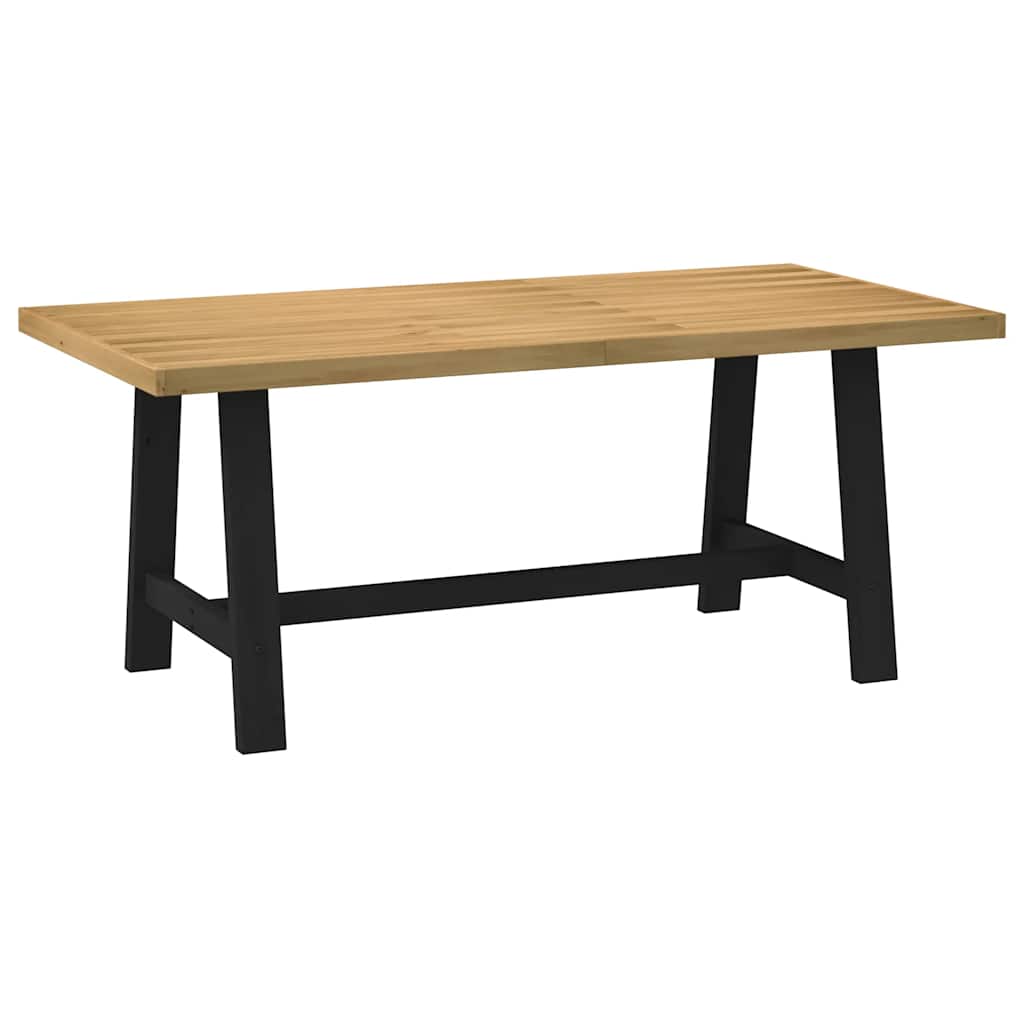 Spisebord Kjøkkenbord NOAIN A-formede ben 180x90x75 cm heltre furu