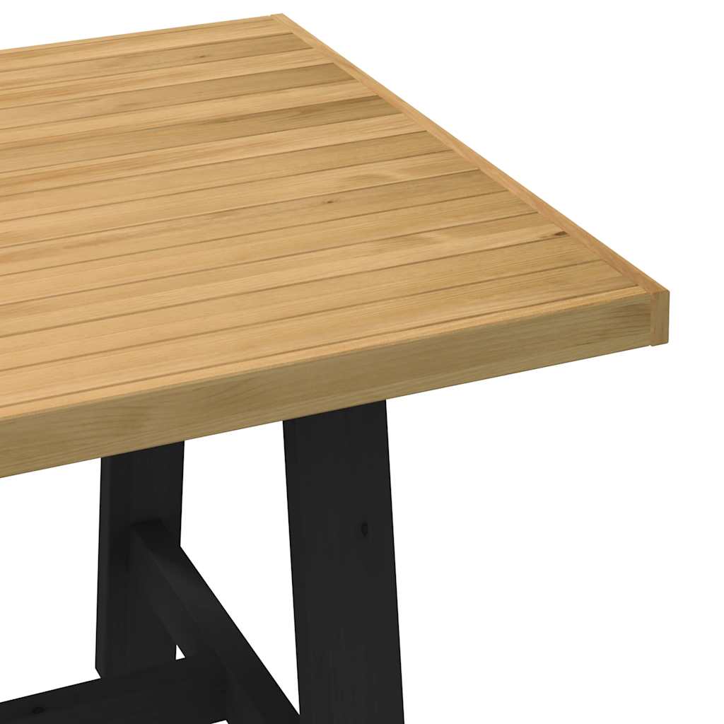 Spisebord Kjøkkenbord NOAIN A-formede ben 180x90x75 cm heltre furu