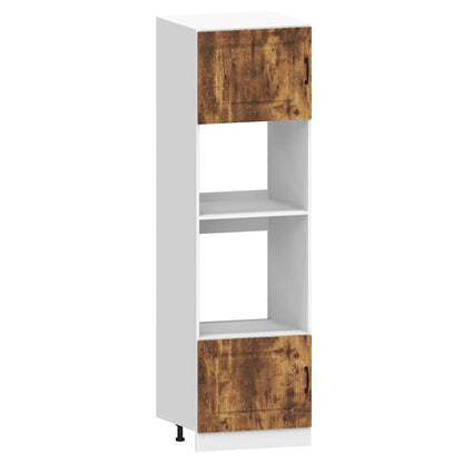 Kjøkkeninnredning Kjøkkenskapsett Kalmar Røkt Eik 07 deler