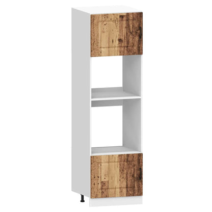 Kjøkkeninnredning Kjøkkenskapsett 7 deler Kalmar Gammelt tre