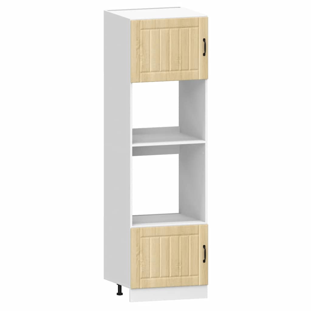 Kjøkkeninnredning Kjøkkenskapsett Kalmar Sonoma Eik 07 deler