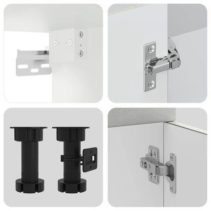 Kjøkkeninnredning Kjøkkenskapsett Kalmar Betonggrå 07 deler