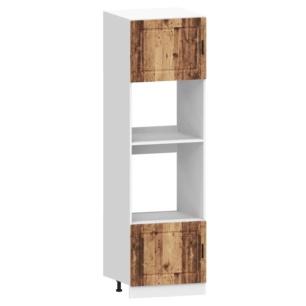 Kjøkkeninnredning Kjøkkenskapsett Kalmar Gammelt Tre 07 deler